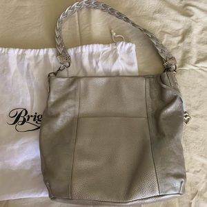 Brighton silver leather purse and wallet